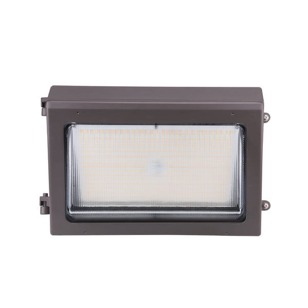 Traditional LED Wall Pack - Watt and CCT Selectable, 120-347V Complete with Photocell - Green Lighting Wholesale