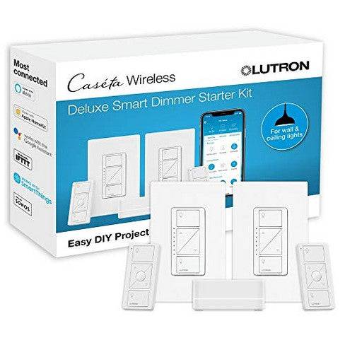 Lutron Caseta Wireless Smart Lighting In-Wall Dimmer Kit - Green Lighting Wholesale