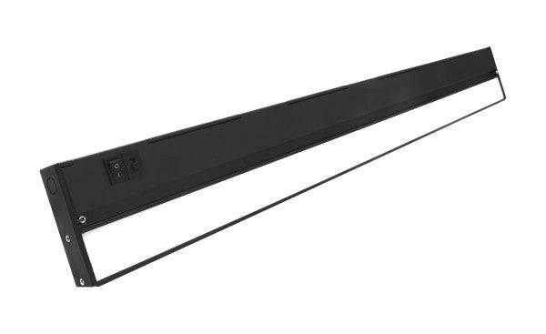 30-inch Black Selectable LED Under Cabinet Light - Green Lighting Wholesale