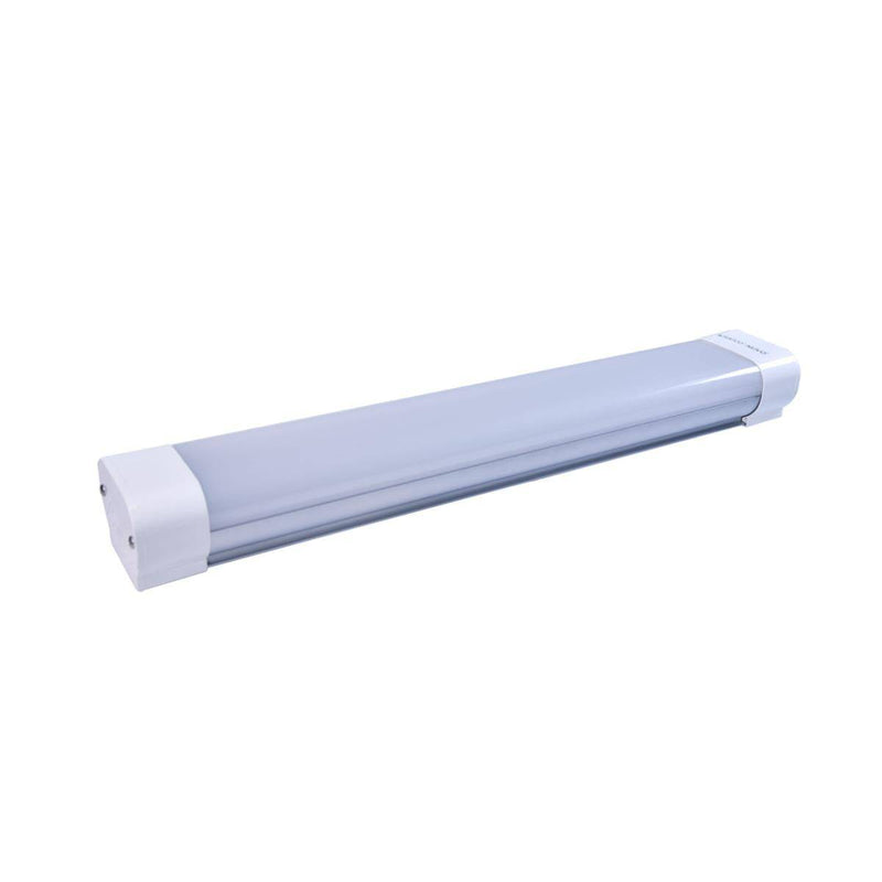 2 Foot; 20 Watt; LED Tri-Proof Linear Fixture; CCT Selectable; IP65 and IK08 Rated; 0-10V Dimming - Green Lighting Wholesale