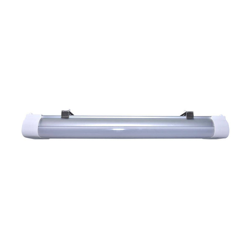 2 Foot; 20 Watt; LED Tri-Proof Linear Fixture; CCT Selectable; IP65 and IK08 Rated; 0-10V Dimming - Green Lighting Wholesale