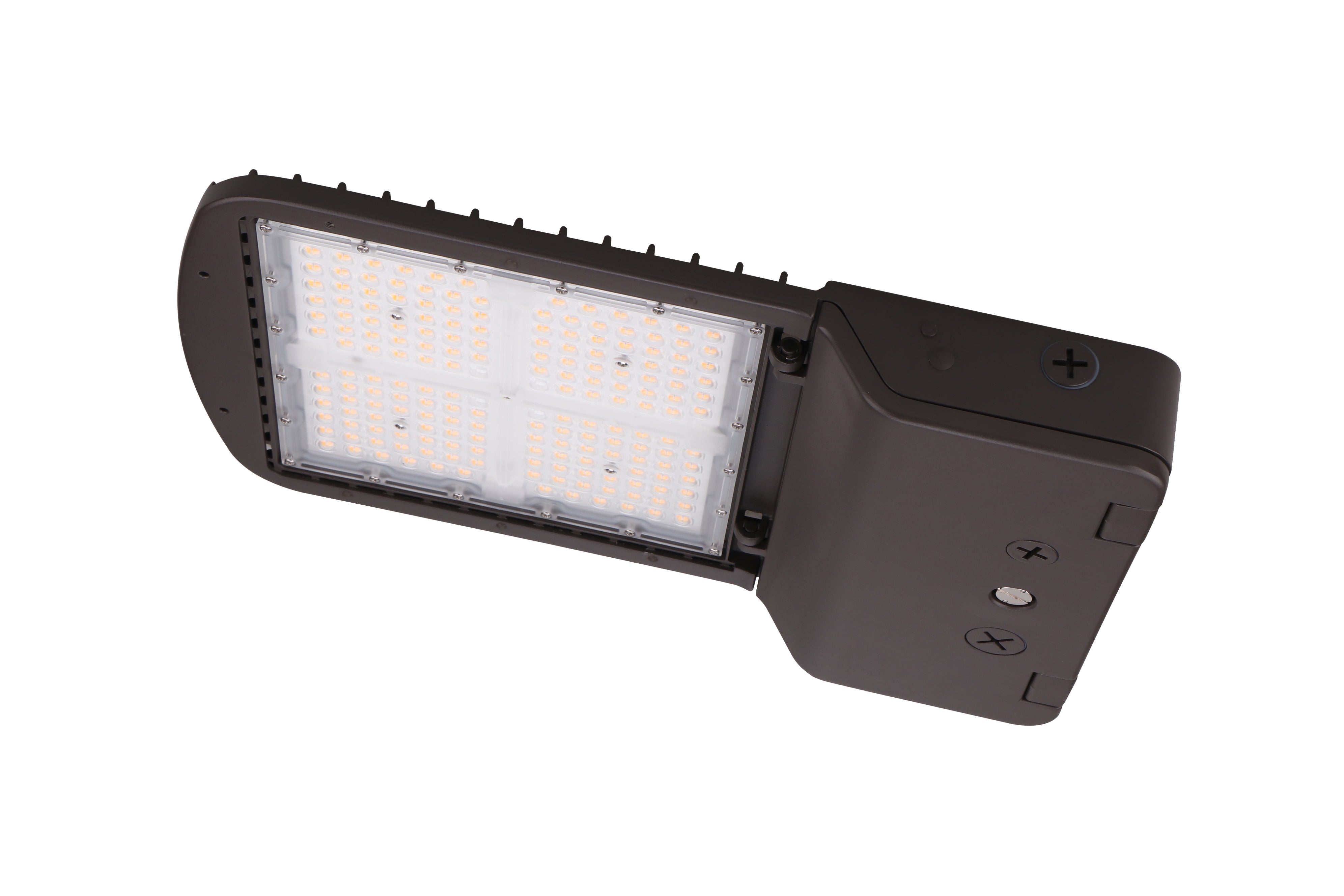 LED Area Light, 150W, 5000K, Type 5 Lens, 120-277V, Dimming, Bronze - Green Lighting Wholesale, INC