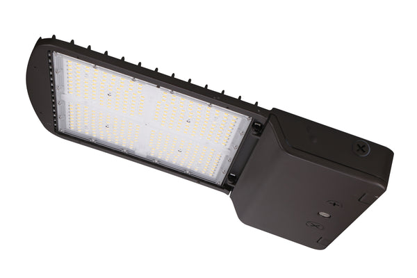 LED Area Light, 240W, 5000K, Type 5 Lens, 120-277V, Bronze - Green Lighting Wholesale, INC