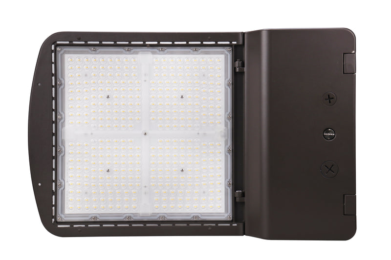 LED Area Light, 240W, 5000K, Type 5 Lens, 120-277V, Bronze - Green Lighting Wholesale, INC