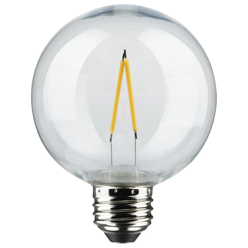 24Ft; LED String Light; Includes 12-G25 bulbs; 2200K; 120 Volts - Green Lighting Wholesale