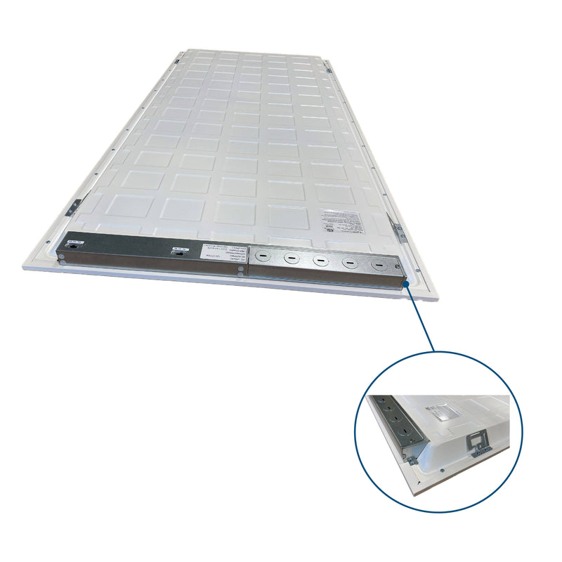(2-Pack) Back Light Panel 2x4 30-35-40 Watt CCT