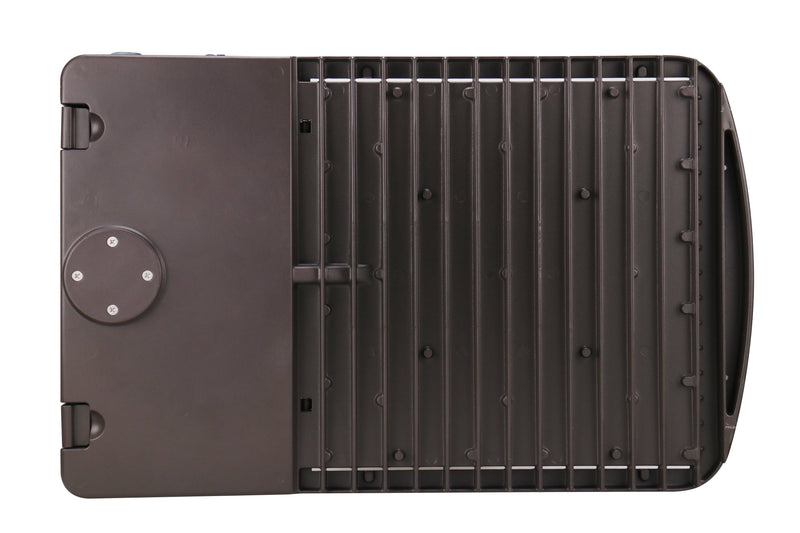 Area Light, PowerSet 300/240/200W, FieldCCeT 3000/4000/5000K, Type 3 Lens, 120-277V, Dimming, Bronze - Green Lighting Wholesale