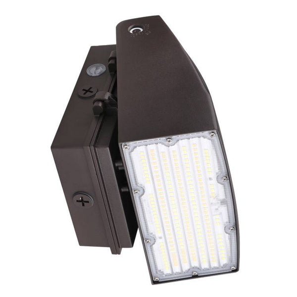 LED Adjustable Wall Pack, 30/20/12W, 3000/4000/5000K, 100-347V, Photocell - Green Lighting Wholesale, INC