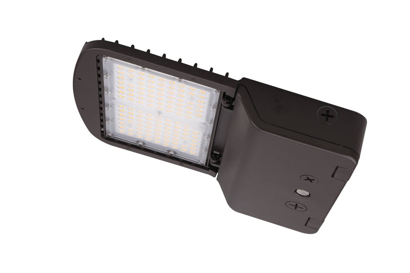 LED Area Light, PowerSet 100/80/60W, 4000K, Type 3 Lens, 120-277V, Dimming, Bronze - Green Lighting Wholesale