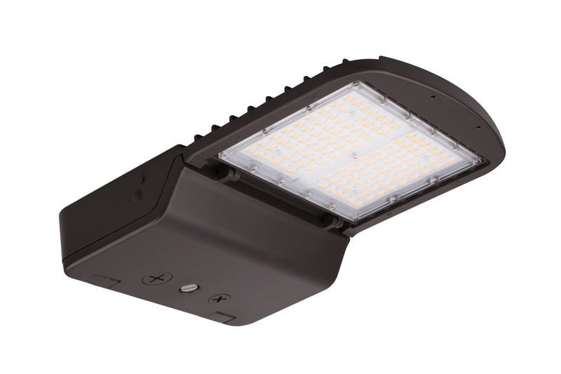 LED Area Light, PowerSet 100/80/60W, 5000K, Type 3 Lens, 120-277V, Dimming, Bronze - Green Lighting Wholesale