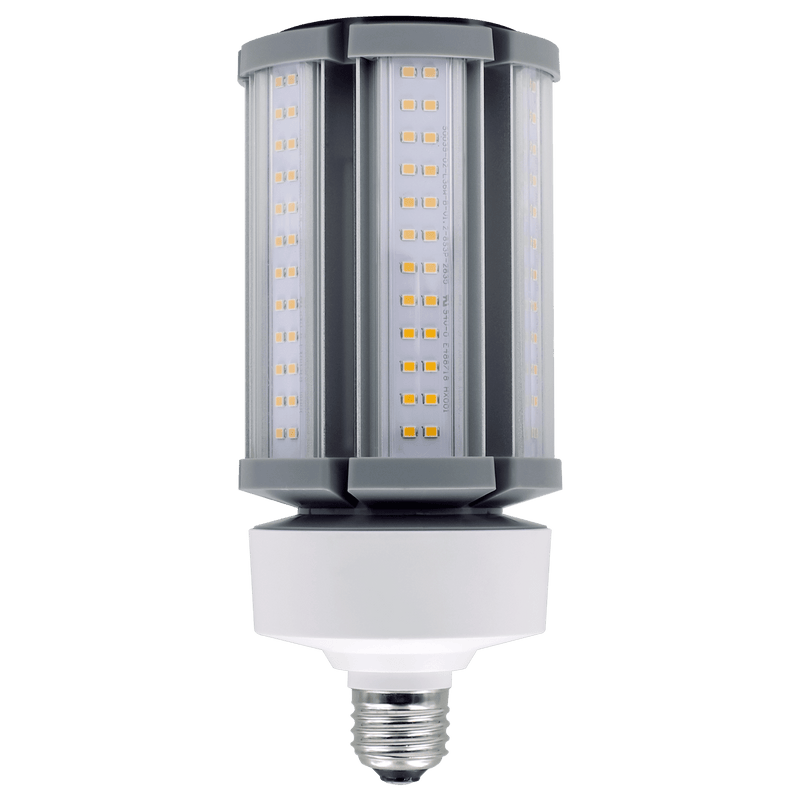 LED HID REPLACEMENT 45W-6,100LM 3000K 80CRI NON-DIM E26 UNIV BURN POS 100-277 - Green Lighting Wholesale
