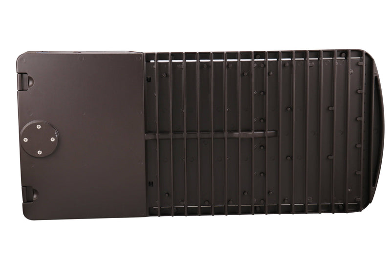 LED Area Light, PowerSet 450/400/350W, 5000K, Type 3 Lens, 120-277V, Dimming, Bronze - Green Lighting Wholesale