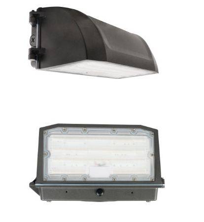 LED Cutoff Wall Pack, PowerSet 70/60/45W, FieldCCeT 3000/4000/5000K, 120-347V, 0-10V Dimming - Green Lighting Wholesale