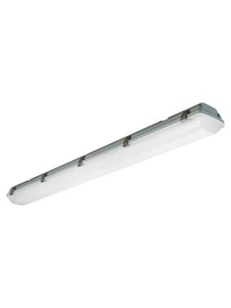 LED Vapor Proof Fixture, 4', PowerSet 65/60/55W, FieldCCeT 3500/4000/5000K, 120-347V, 0-10V Dimming - Green Lighting Wholesale