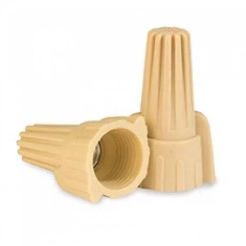Tan Winged Wire Connector 500pc