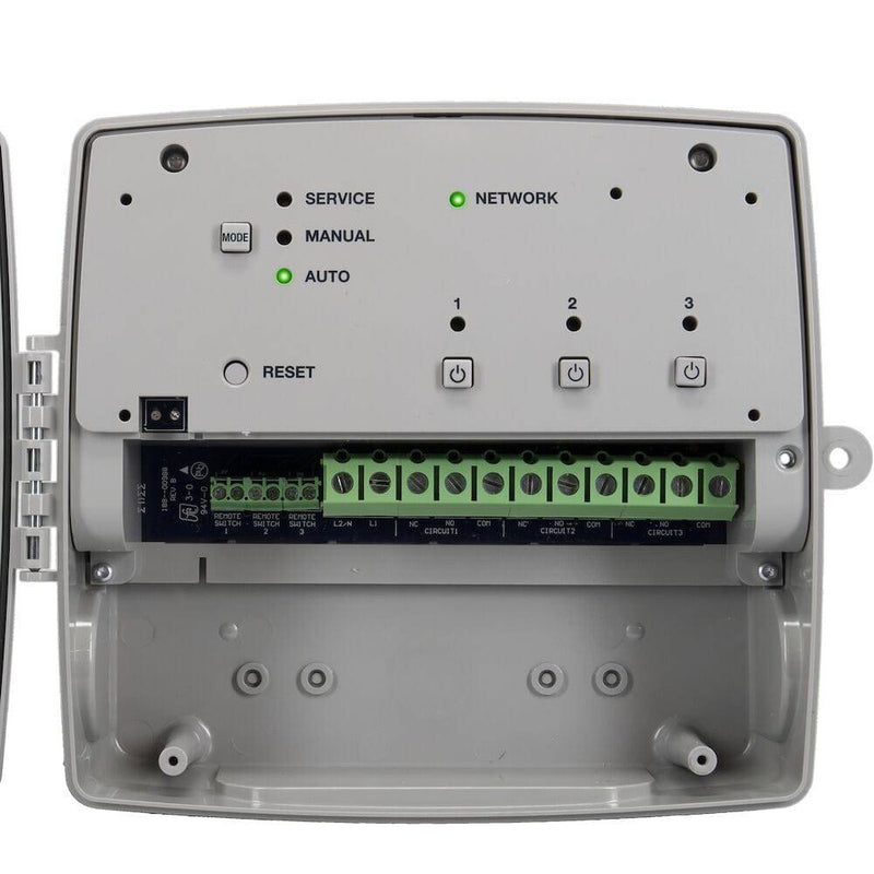 Intermatic Connect 365-Day Programmable Smart Wi-Fi Timer, 120-277 VAC, 3xSPDT, Indoor/Outdoor - Green Lighting Wholesale, INC