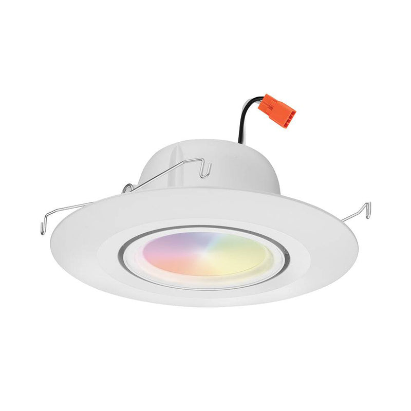 6 inch led shop retrofit gimbal