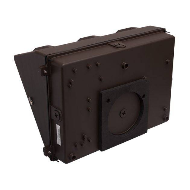 LED NICOR OWG3080MV50BZ WALLPACK 80 Watt 5K in BRONZE- 10,659 Lumens - Green Lighting Wholesale