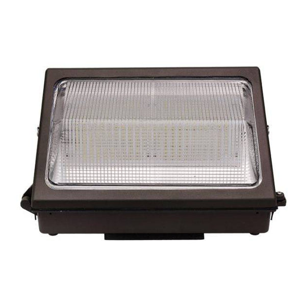 LED NICOR OWG3080MV50BZ WALLPACK 80 Watt 5K in BRONZE- 10,659 Lumens - Green Lighting Wholesale