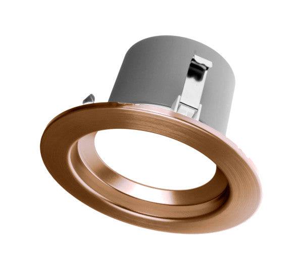4-inch Aged Copper Recessed LED Downlight in 3000K - Green Lighting Wholesale, INC
