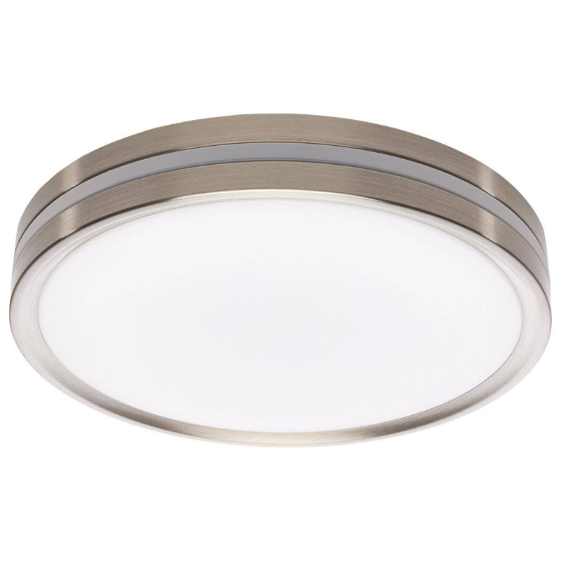 11 Inch Surface Mount with Night Light; 5 CCT Selectable; Brushed Nickel Finish - Green Lighting Wholesale