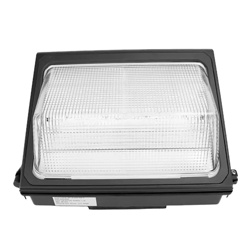Adjustable Traditional Glass Lens Wall Pack with Emergency Backup, 80W/100W/120W, 3000K/4000K/5000K - Green Lighting Wholesale, INC
