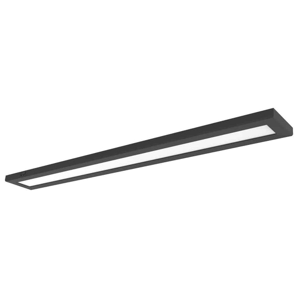 42 Watt; 5.5 in. x 48 in.; Surface Mount LED; CCT Selectable; 90 CRI; Black Finish; 120/277 Volt; Rectangular Shape - Green Lighting Wholesale