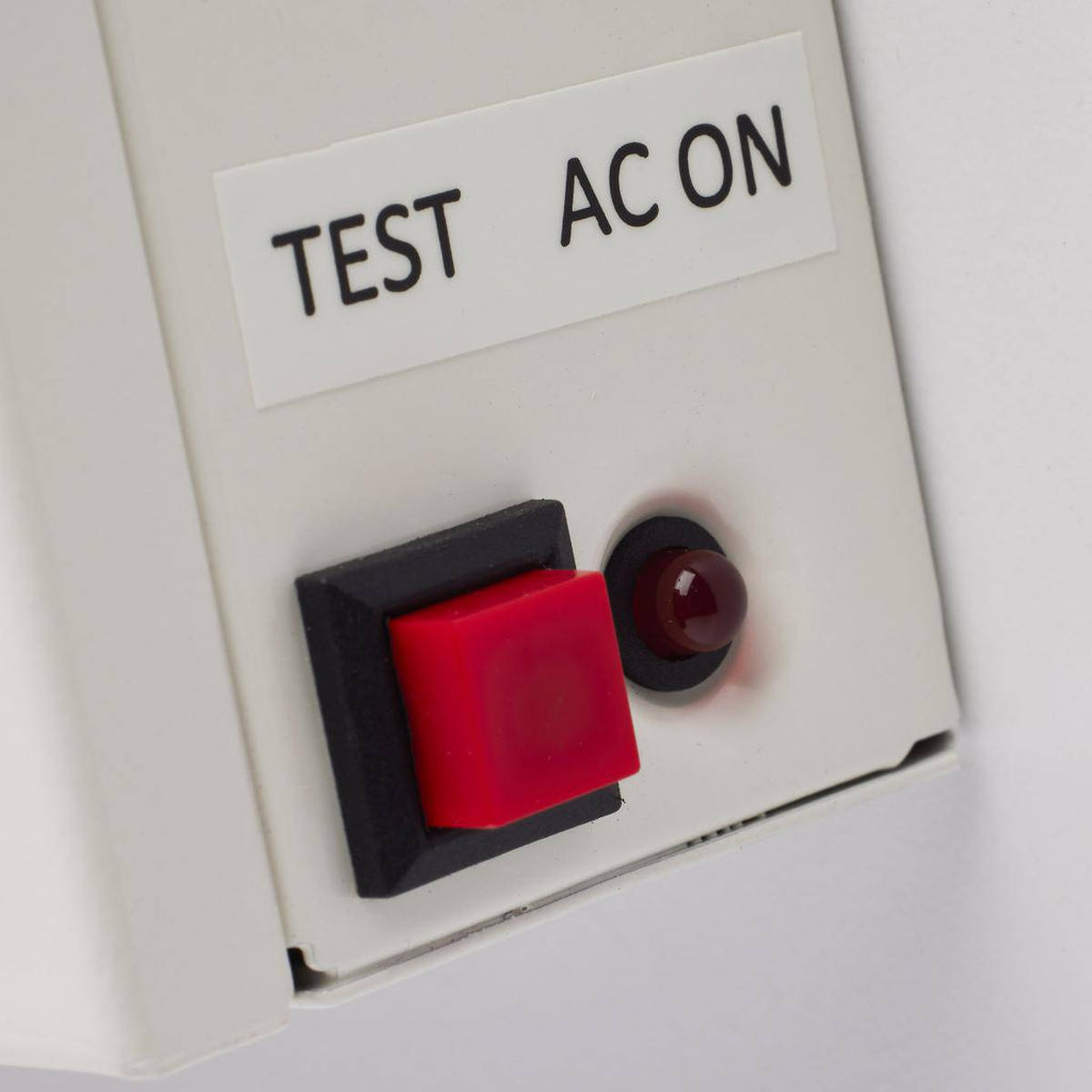 NYC Combination Red Exit Sign/Emergency Light, 90min