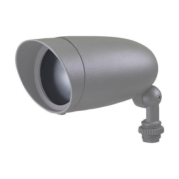 LED Landscape Flood 6W - 3000K - Light Gray Finish - Green Lighting Wholesale, INC