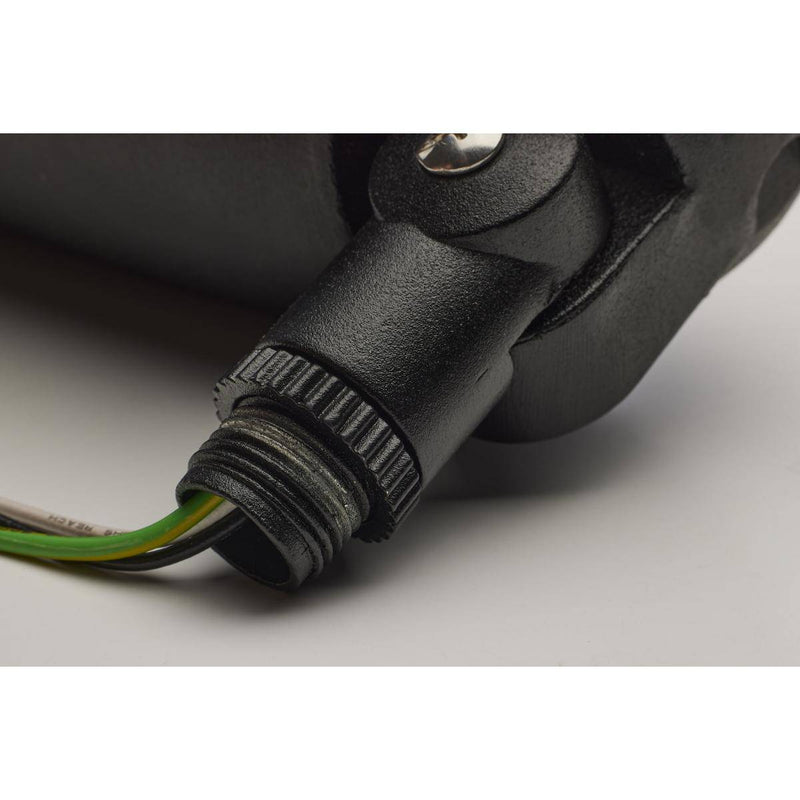 Matte Black LED Landscape Flood; 12 Watt; 3000K; 120 Volt - Green Lighting Wholesale, INC