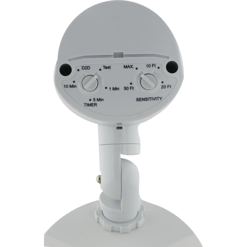 White LED Security Light; Dual Head; Motion Sensor Included - Green Lighting Wholesale, INC