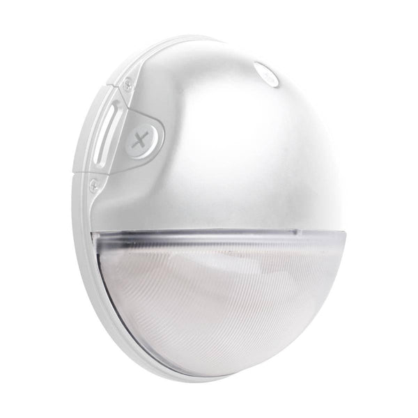 White LED Small Round Wall Pack; 20W; CCT Selectable; Bypassable Photocell - Green Lighting Wholesale, INC