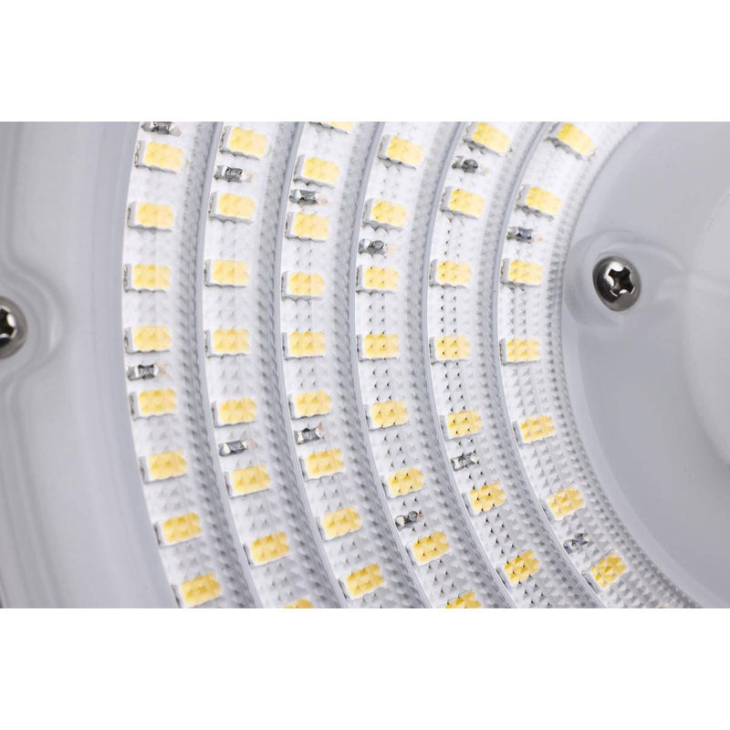 240 Watt UFO LED High Bay; 5000K; 34800 Lumens; 277-480 Volt; Black Finish - Green Lighting Wholesale