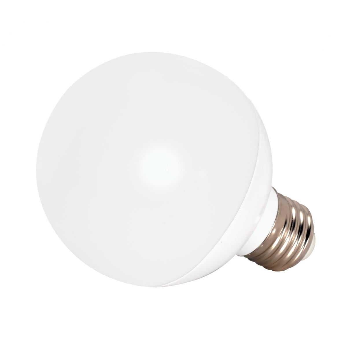6 Watt G25 LED Globe; 2700K; Medium Base