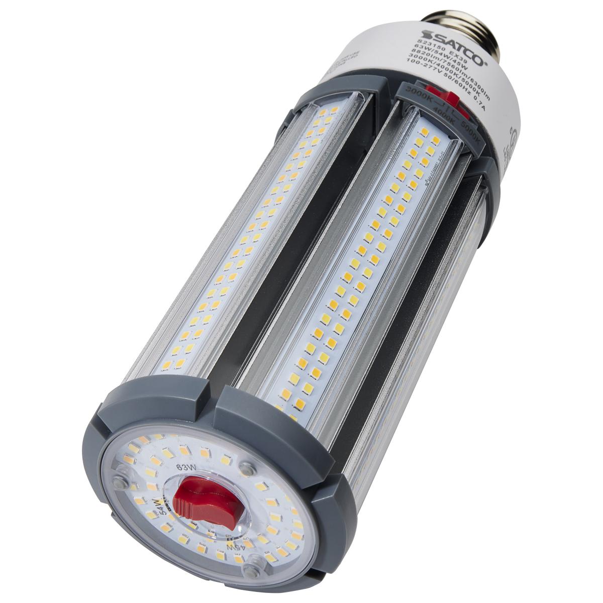 LED HID Replacement 63/54/45 Wattage Selectable; CCT 