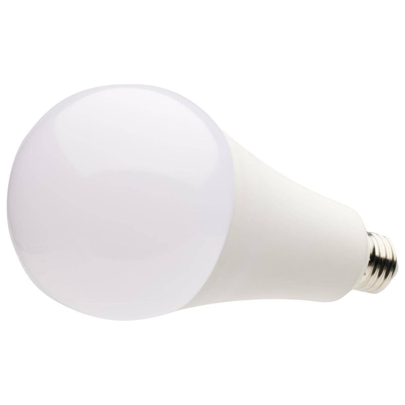 Ultra Bright Utility Lamp; 36 Watt; PS30 LED; Dimmable; White Finish; Medium Base; 2700K; 120 Volt; High Lumen - Green Lighting Wholesale