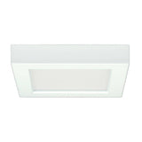 5.5" Surface Mount LED - 3000K- Square Shape - White - Green Lighting Wholesale, INC