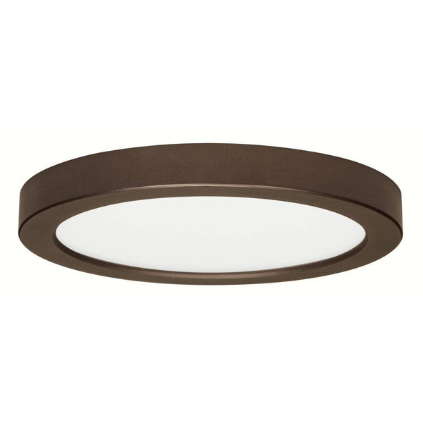 9" Surface Mount LED - 2700K- Round Shape - Bronze Finish - Green Lighting Wholesale, INC
