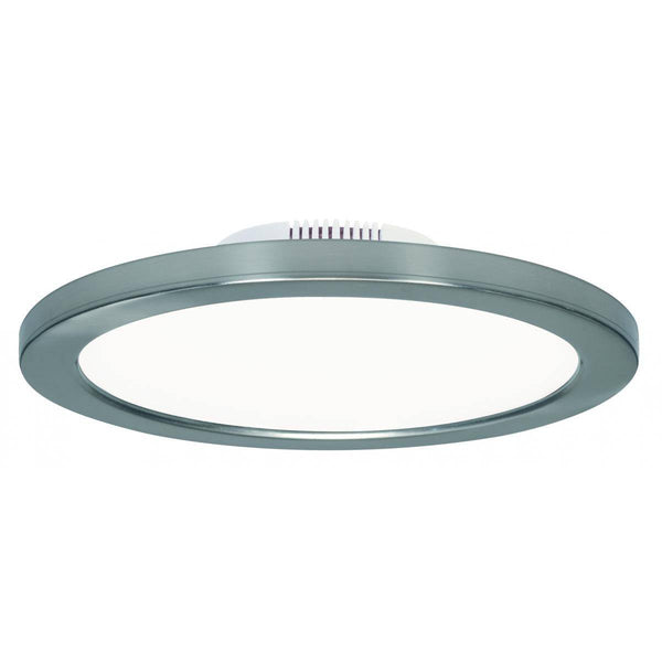 9" Surface Mount LED - 3000K- Polished Nickel Finish - Green Lighting Wholesale, INC