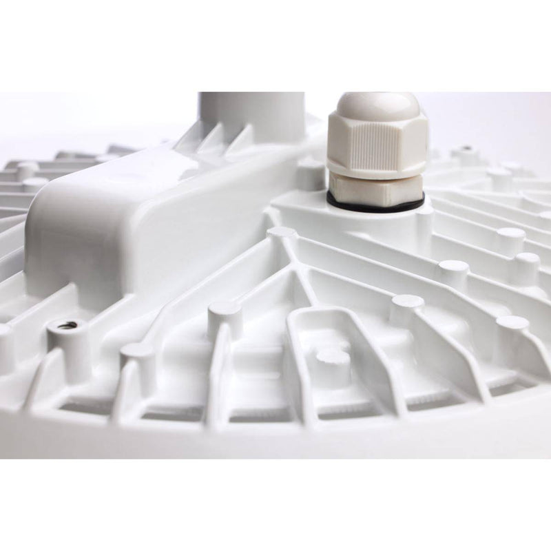 80 Watt; Hi-Pro Shop Light with Plug; 5000K; White Finish; 120 Volt - Green Lighting Wholesale