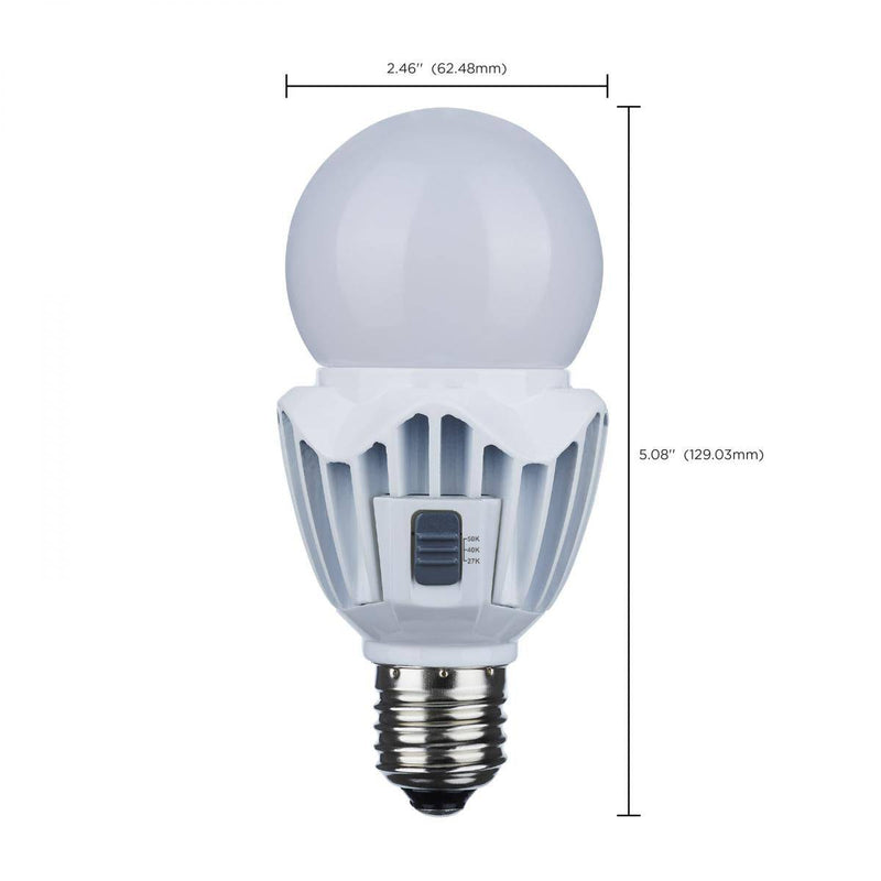 20 Watt LED A21; High Lumen Output; 27K/40K/50K CCT Selectable; Medium Base - Green Lighting Wholesale, INC