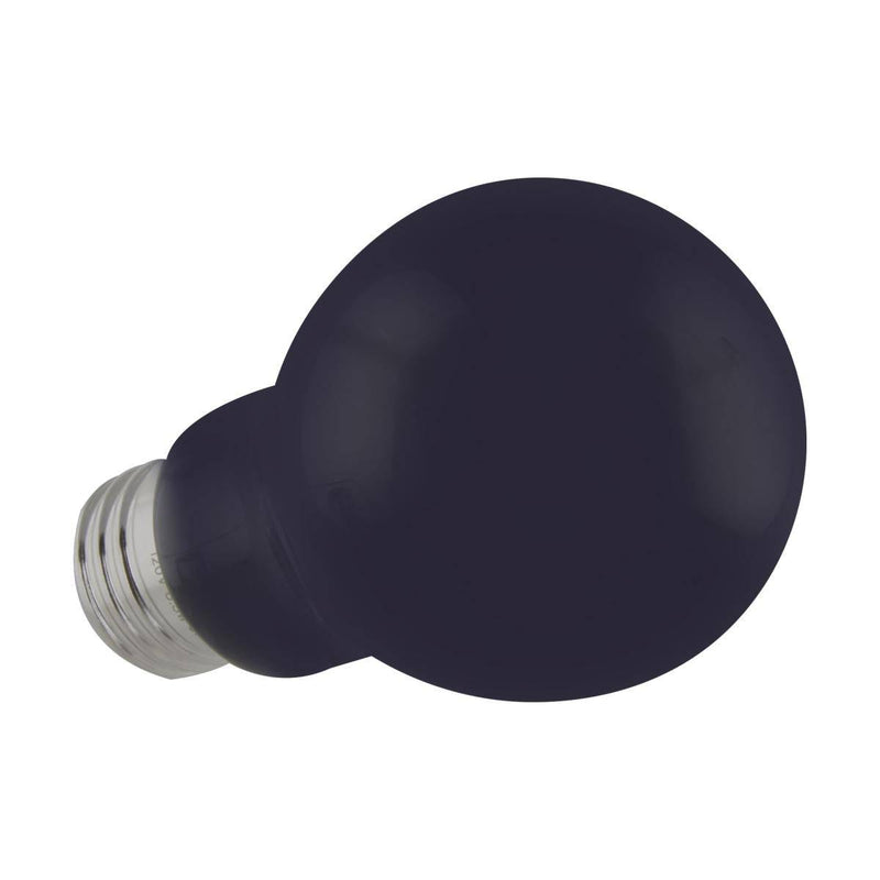 6.5 Watt; LED A19; Black Light Bulb; Medium Base; 120 Volt - Green Lighting Wholesale