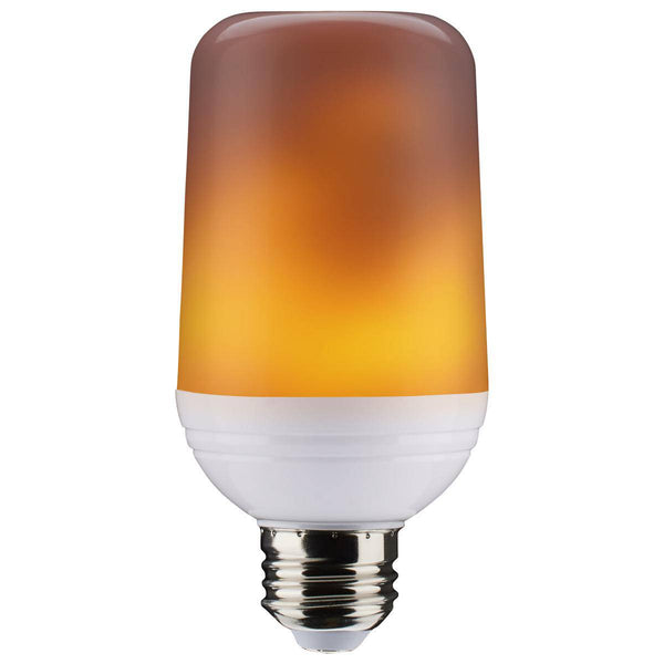 LED Flame Bulb; T19; Medium Base; 120 Volt - Green Lighting Wholesale, INC