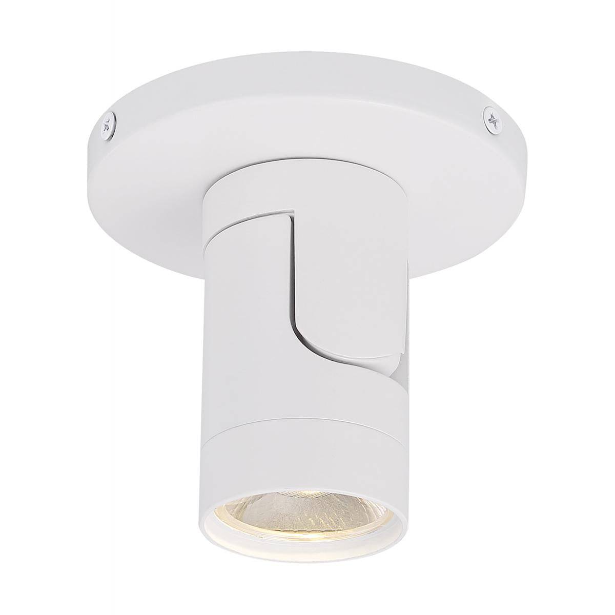 12 Watt; LED; White; Barrel; Monopoint; 3000K; 36 deg. Beam Angle - Green Lighting Wholesale