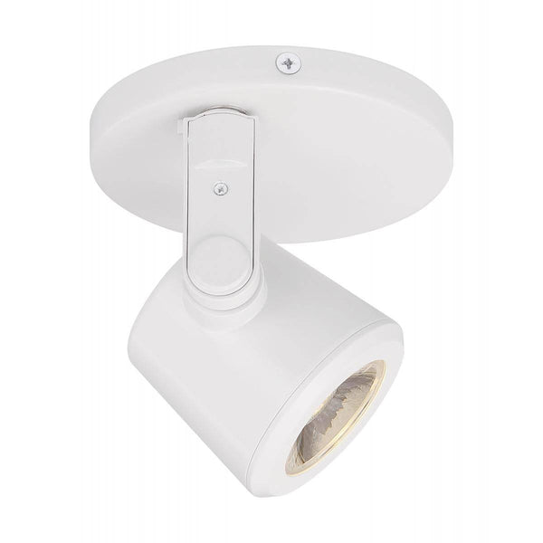 12 Watt; LED; White; Taper Back; Monopoint; 3000K; 36 deg. Beam Angle - Green Lighting Wholesale