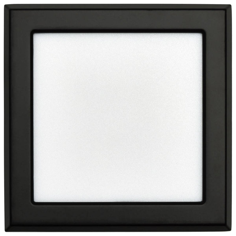 Black 9W; 5in; LED Fixture; CCT Selectable; Square Shape - Green Lighting Wholesale, INC