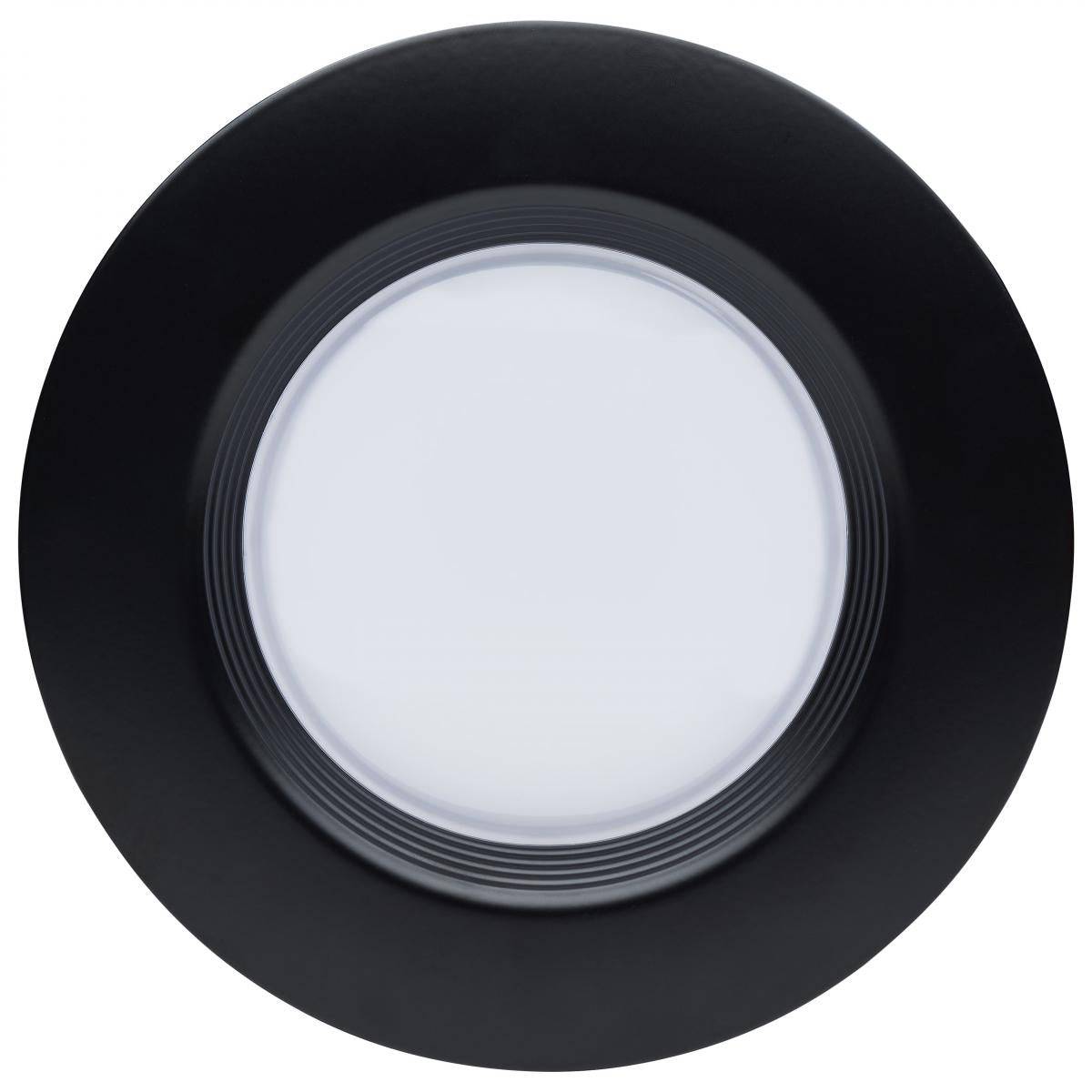9 Watt; LED Downlight Retrofit; 5-6 Inch; CCT Selectable; 120 Volts; Black Finish - Green Lighting Wholesale, INC