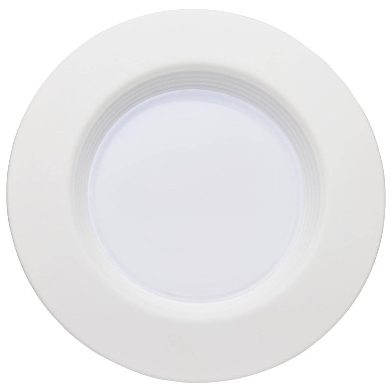 9 Watt LED Downlight Retrofit; 5-6 Inches; CCT Selectable; Round; White Finish; 120 Volt - Green Lighting Wholesale