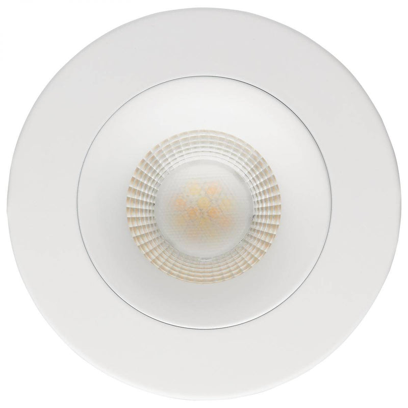 12 Watt LED Direct Wire Downlight; Gimbaled; 3.5 Inch; CCT Selectable; Round - Green Lighting Wholesale, INC