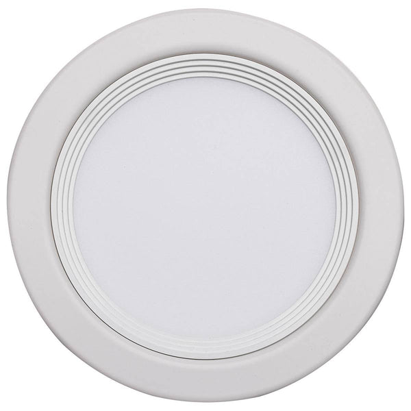 Fire Rated 4 Inch Direct Wire Downlight; Round Shape; White Finish; CCT Selectable - Green Lighting Wholesale, INC